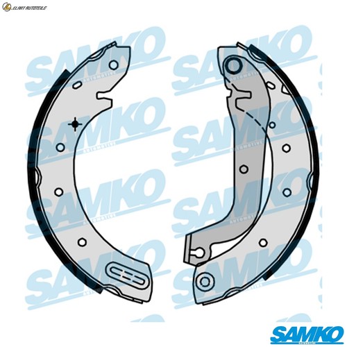 Brake shoe set 87640 for - set,
