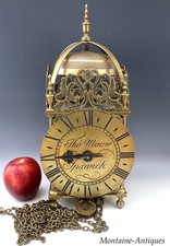 Fine Brass Lantern Clock