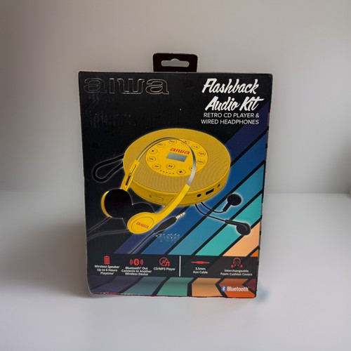 New aiwa flashback audio kit - new,