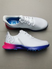 FOOTJOY Mens Size 8.5 Medium Fuel Sport Stratolite Golf Shoes (BNIB) White Blue