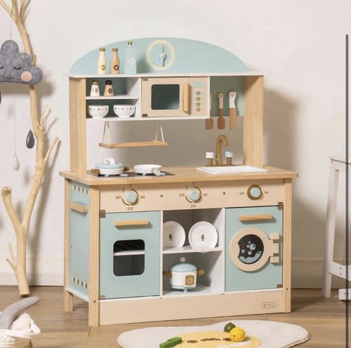 Robud play kitchen wooden - play, toys