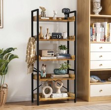Rustic Wood Bookcase Bookshelf
