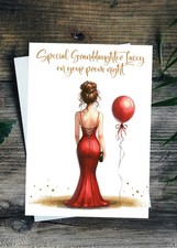 Personalised prom card - personalised,