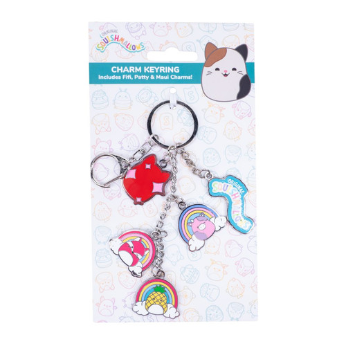 Squishmallows charm keyring - squishmallows,