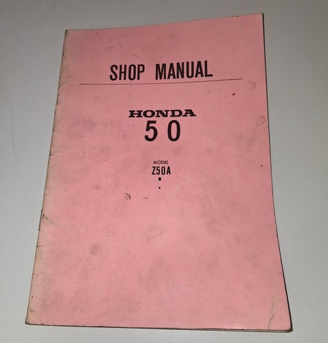 Genuine honda z50a shop - z50a, manual