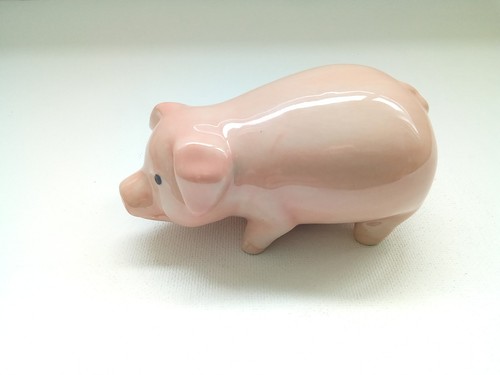 Quail vintage china pink piggy - vintage,