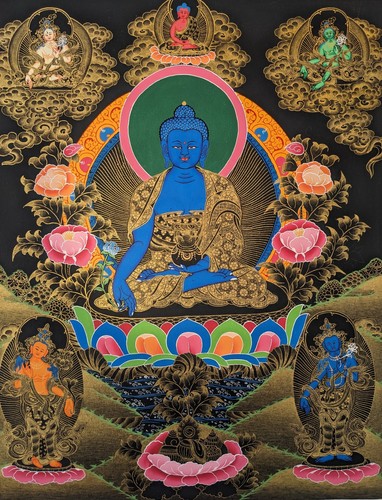 Handmade medicine buddha - medicine,