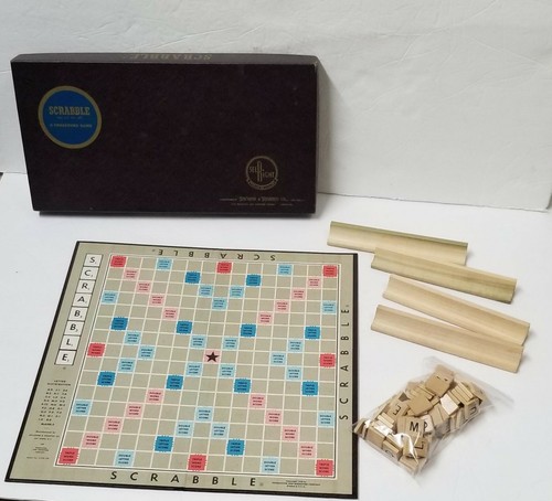 Vintage scrabble word game - vintage,