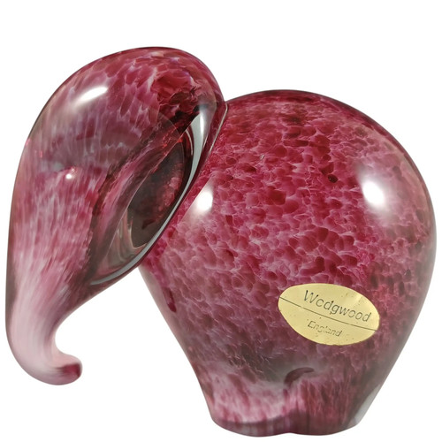 Marked wedgwood speckled pink - marked,