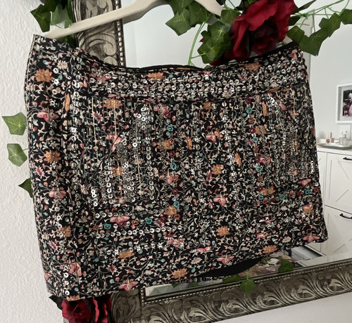 Free people black floral tweed - people,
