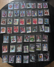 Topps Merlin premier league Ex album stickers 2015 foils, badges qty 52 READ DES