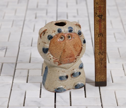 Vintage ceramic lion - vintage,