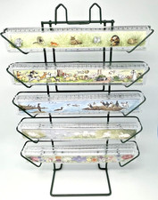 Counter Top Display Stand 5 Slots Ideal for Rulers, Plaques & other Products