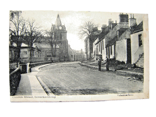 Postcard church street - church,