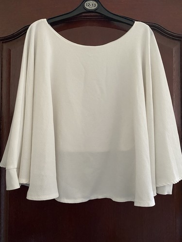 Ladies zara cropped cape - zara, top