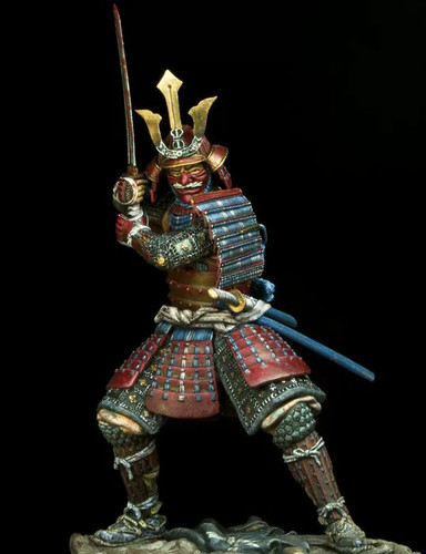 75mm resin japan warrior - 1/24,