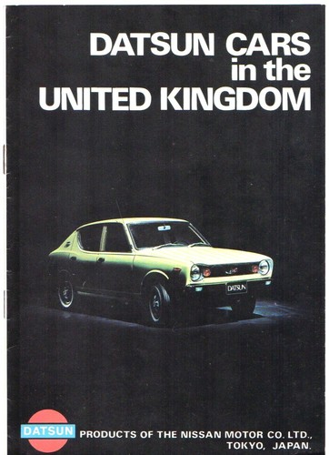 Datsun nissan range 1971 - nissan,