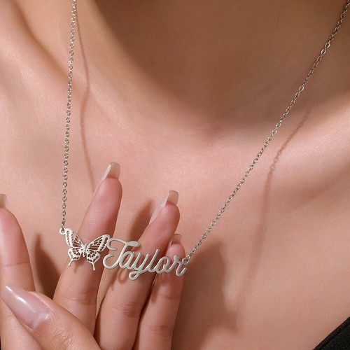 Custom name necklace - custom,