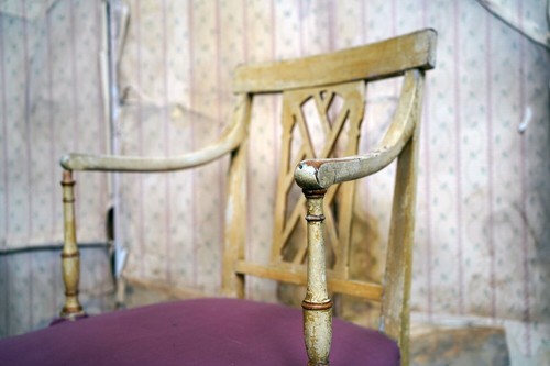 Antique regency period painted - antique,
