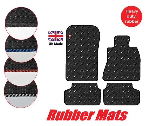 Tailored car 3mm rubber mats - 3mm,