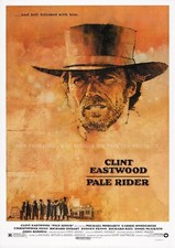 Pale Rider Poster Cowboy Movie