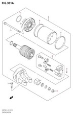 Suzuki Genuine Brush Holder Set GSX-R750 L1-L7 Electrical 31132-38F10-000