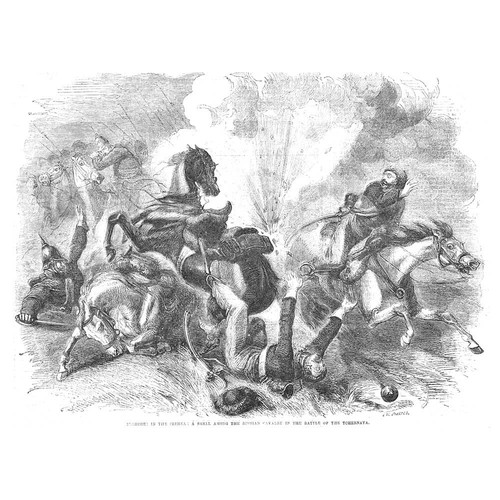 Crimean war shell burst - crimean,