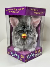 Vintage 1998 furby - furby, grey