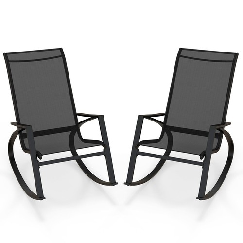 Costway pieces patio rocking - 2,