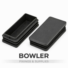 Rectangular Plastic End Caps -