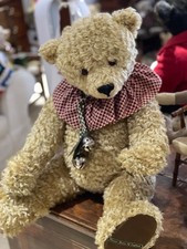 Artist Bear by Rachel Wintle 1/1 Huge 30 inches 77cm.Growler,Double jointed,