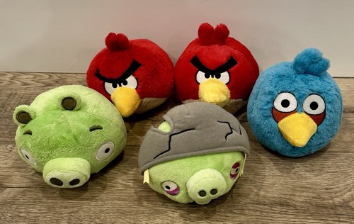 Lot angry birds plush - lot,