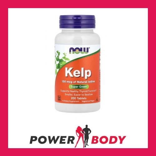 Now foods kelp 150mcg 200 - now,