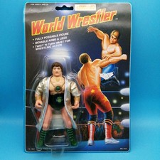 Black Hawk World Wrestler Ceppiratti Soma Figure KO WWF WWE Belt