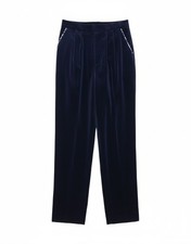 VINTAGE Womens Velvet Pegged