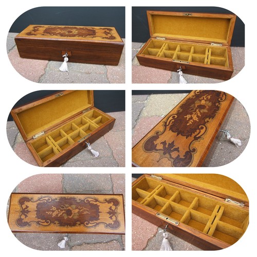 Antique 19c marquetry - marquetry, inlaid
