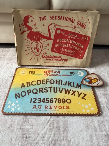 Rare blue queen ouija - ouija, board