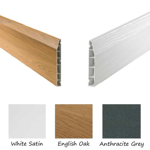 Plastic skirting board - skirting, pvc
