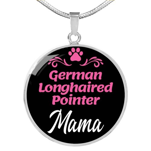 German longhaired pointer mama - german,