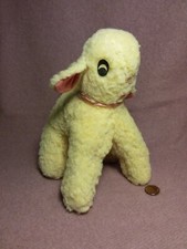 Vintage 6" by 8" CREAM NUBBY