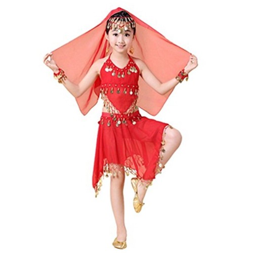 Kids girls belly dance top - kids,
