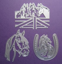 3 Types Horse & Pony Metal Die