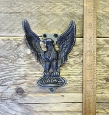 Cast Antique Iron Eagle Door