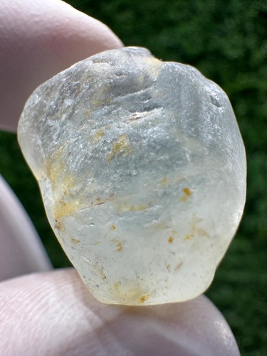 Naturally tumbled topaz not - tumbled,