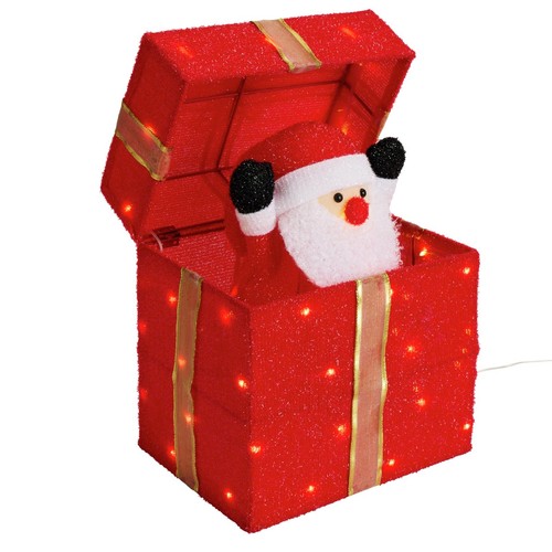 Animated light santa - light,
