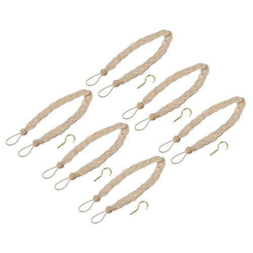 6pcs curtain tiebacks - 6pcs,
