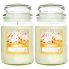 2 x Airpure Large Jar Scented
