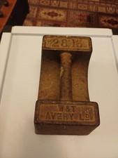 Antique Cast Iron Bar Weight
