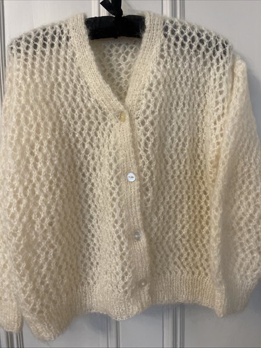 New artisan mohair cardigan - mohair,