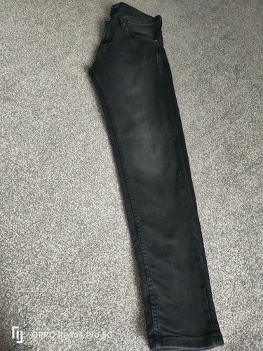 Zara mens black denim - mens,